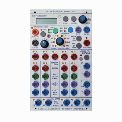 Buchla 223e Multi-Dimensional Kinesthetic Input / Tactile Input Port