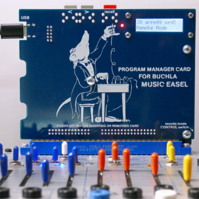 Buchla Program Manager Card