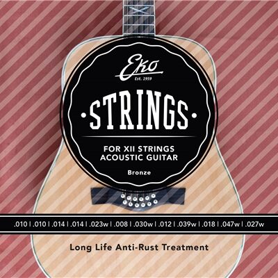 EKO BRONZE XII-STRINGS 10-47 LIGHT