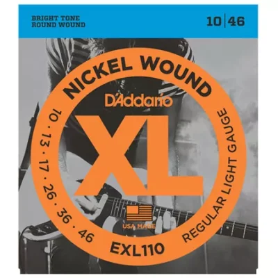 D'ADDARIO 10-46 EXL110 Regular Light Gauge