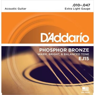 D'ADDARIO EJ15 10-47 Extra Light Gauge