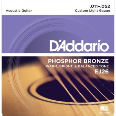D'ADDARIO EJ26 11-52 Custom Light Gauge