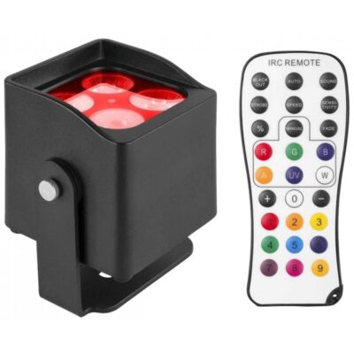 ZZIPP - MINI PAR LED RGBW SORGENTE 4 X 8W IP65