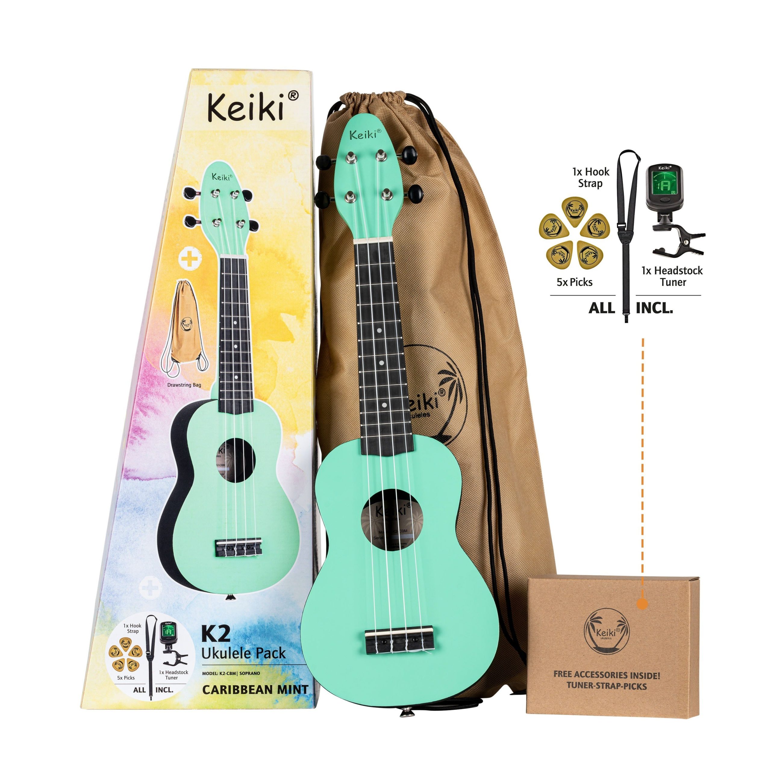 Keiki K2-CBM Ukulele
